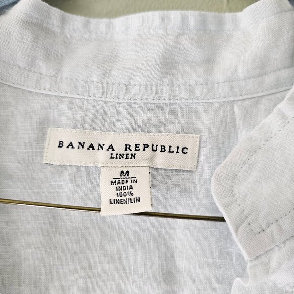 Banana Republic Linen Tunic Size M - Picture 2 of 3